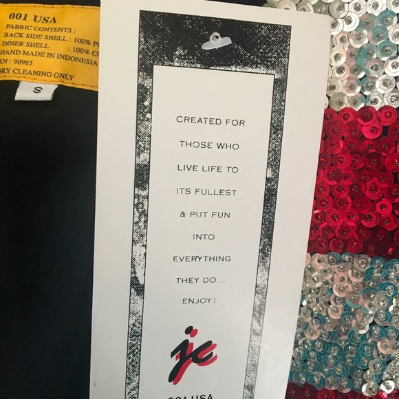 SEQUINED PATRIOTIC VEST - Picture 3 of 3